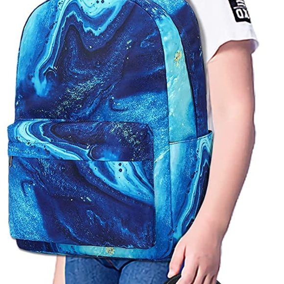 School Backpack Teens Boys Girls Cute Bookbag Schoolbag fit 15inch Laptop - Picture 2 of 5